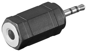 Klinken Adapter 2,5mm Kupplung zu 3,5mm Stereo Stecker